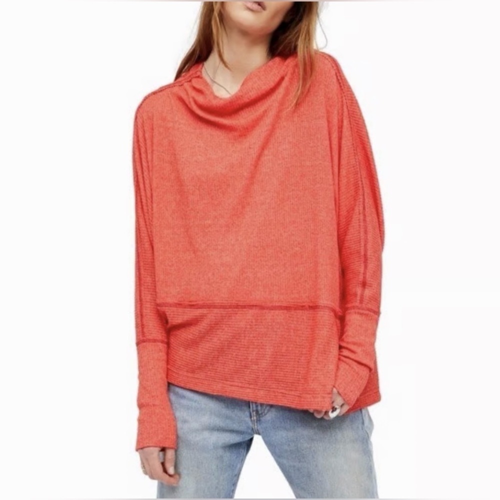 We The Free Free PeopleLightweight Londontown Thermal Top Size Large - Picture 2 of 10